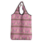 Australia Pink Galah Christmas Grocery Bag Eolophus Roseicapilla Bottlebrush Seamless - Aussie Hoodie
