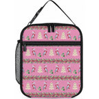 Australia Pink Galah Christmas Lunch Bag Eolophus Roseicapilla Bottlebrush Seamless