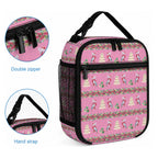 Australia Pink Galah Christmas Lunch Bag Eolophus Roseicapilla Bottlebrush Seamless