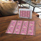 Australia Pink Galah Christmas Puzzle Eolophus Roseicapilla Bottlebrush Seamless - Aussie Hoodie