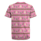 Australia Pink Galah Christmas Rugby Jersey Eolophus Roseicapilla Bottlebrush Seamless - Aussie Hoodie