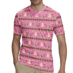 Australia Pink Galah Christmas Rugby Jersey Eolophus Roseicapilla Bottlebrush Seamless - Aussie Hoodie