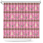 Australia Pink Galah Christmas Shower Curtain Eolophus Roseicapilla Bottlebrush Seamless - Aussie Hoodie