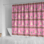 Australia Pink Galah Christmas Shower Curtain Eolophus Roseicapilla Bottlebrush Seamless - Aussie Hoodie