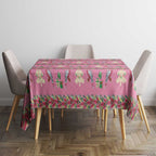 Australia Pink Galah Christmas Tablecloth Eolophus Roseicapilla Bottlebrush Seamless - Aussie Hoodie