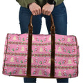 Australia Pink Galah Christmas Travel Bag Eolophus Roseicapilla Bottlebrush Seamless - Aussie Hoodie