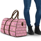 Australia Pink Galah Christmas Travel Bag Eolophus Roseicapilla Bottlebrush Seamless - Aussie Hoodie