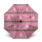 Australia Pink Galah Christmas Umbrella Eolophus Roseicapilla Bottlebrush Seamless - Aussie Hoodie
