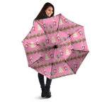 Australia Pink Galah Christmas Umbrella Eolophus Roseicapilla Bottlebrush Seamless - Aussie Hoodie