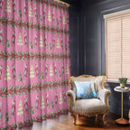 Australia Pink Galah Christmas Window Curtain Eolophus Roseicapilla Bottlebrush Seamless - Aussie Hoodie
