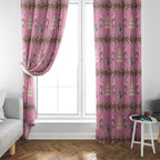Australia Pink Galah Christmas Window Curtain Eolophus Roseicapilla Bottlebrush Seamless - Aussie Hoodie