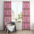 Australia Pink Galah Christmas Window Curtain Eolophus Roseicapilla Bottlebrush Seamless - Aussie Hoodie