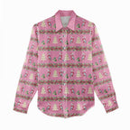 Australia Pink Galah Christmas Women Casual Shirt Eolophus Roseicapilla Bottlebrush Seamless - Aussie Hoodie