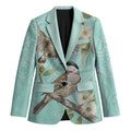 Australia Red Wattlebird Blazer Eucalyptus Alba Indigenous Art - Aussie Hoodie