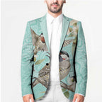 Australia Red Wattlebird Blazer Eucalyptus Alba Indigenous Art - Aussie Hoodie