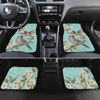 Australia Red Wattlebird Car Mats Eucalyptus Alba Indigenous Art - Aussie Hoodie