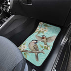Australia Red Wattlebird Car Mats Eucalyptus Alba Indigenous Art - Aussie Hoodie