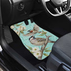 Australia Red Wattlebird Car Mats Eucalyptus Alba Indigenous Art - Aussie Hoodie