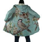 Australia Red Wattlebird Cloak Eucalyptus Alba Indigenous Art - Aussie Hoodie