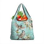 Australia Red Wattlebird Grocery Bag Eucalyptus Alba Indigenous Art - Aussie Hoodie