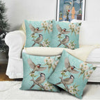 Australia Red Wattlebird Pillow Cover Eucalyptus Alba Indigenous Art - Aussie Hoodie