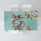 Australia Red Wattlebird Tablecloth Eucalyptus Alba Indigenous Art - Aussie Hoodie