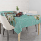 Australia Red Wattlebird Tablecloth Eucalyptus Alba Indigenous Art - Aussie Hoodie