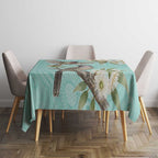 Australia Red Wattlebird Tablecloth Eucalyptus Alba Indigenous Art - Aussie Hoodie