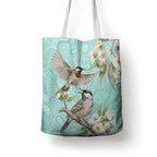 Australia Red Wattlebird Tote Bag Eucalyptus Alba Indigenous Art - Aussie Hoodie