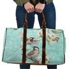 Australia Red Wattlebird Travel Bag Eucalyptus Alba Indigenous Art - Aussie Hoodie