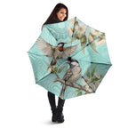 Australia Red Wattlebird Umbrella Eucalyptus Alba Indigenous Art - Aussie Hoodie