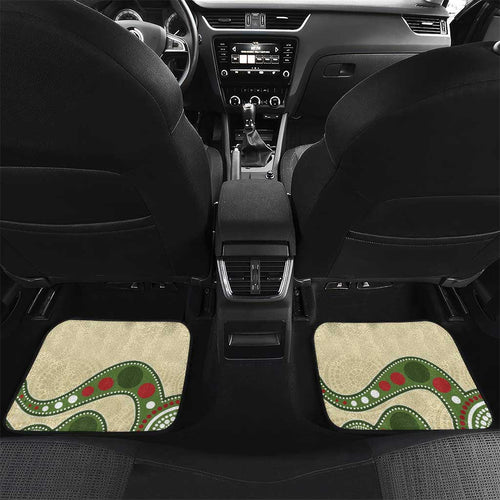 Australia Moluccan Eclectus Car Mats Australian Native Flowers Indigenous Art - Aussie Hoodie