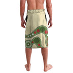 Australia Moluccan Eclectus Lavalava Australian Native Flowers Indigenous Art - Aussie Hoodie