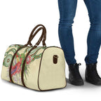 Australia Moluccan Eclectus Travel Bag Australian Native Flowers Indigenous Art - Aussie Hoodie