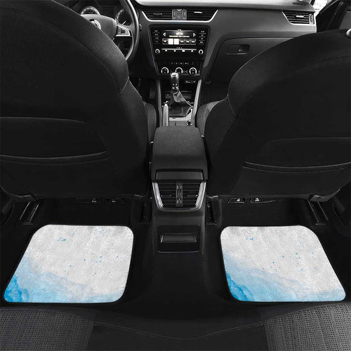 Australia Azure Kingfisher Car Mats Ceyx Azureus Sacred Lotus Watercolor - Aussie Hoodie