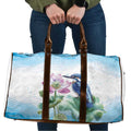 Australia Azure Kingfisher Travel Bag Ceyx Azureus Sacred Lotus Watercolor - Aussie Hoodie