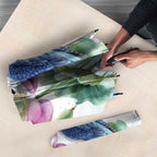Australia Azure Kingfisher Umbrella Ceyx Azureus Sacred Lotus Watercolor - Aussie Hoodie