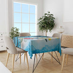 Australia Azure Kingfisher Tablecloth Australian Native Flowers Indigenous Art - Aussie Hoodie