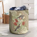 Australia Eastern Spinebill Laundry Basket Aussie Honeyeater Bottlebrush Indigenous Art - Aussie Hoodie