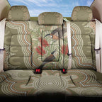 Australia Eastern Spinebill Back Car Seat Cover Aussie Honeyeater Bottlebrush Indigenous Art - Aussie Hoodie