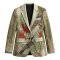 Australia Eastern Spinebill Blazer Aussie Honeyeater Bottlebrush Indigenous Art - Aussie Hoodie