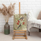 Australia Eastern Spinebill Canvas Wall Art Aussie Honeyeater Bottlebrush Indigenous Art - Aussie Hoodie