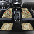 Australia Eastern Spinebill Car Mats Aussie Honeyeater Bottlebrush Indigenous Art - Aussie Hoodie