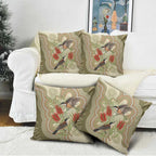 Australia Eastern Spinebill Pillow Cover Aussie Honeyeater Bottlebrush Indigenous Art - Aussie Hoodie