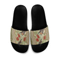 Australia Eastern Spinebill Slide Sandals Aussie Honeyeater Bottlebrush Indigenous Art - Aussie Hoodie