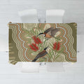 Australia Eastern Spinebill Tablecloth Aussie Honeyeater Bottlebrush Indigenous Art - Aussie Hoodie