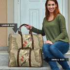Australia Eastern Spinebill Travel Bag Aussie Honeyeater Bottlebrush Indigenous Art - Aussie Hoodie