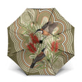 Australia Eastern Spinebill Umbrella Aussie Honeyeater Bottlebrush Indigenous Art - Aussie Hoodie