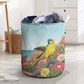 Australia Rock Parrot Laundry Basket Pigface Carpobrotus Rocky Island Vibes - Aussie Hoodie
