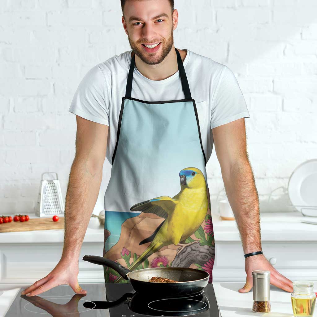 Australia Rock Parrot Apron Pigface Carpobrotus Rocky Island Vibes - Aussie Hoodie